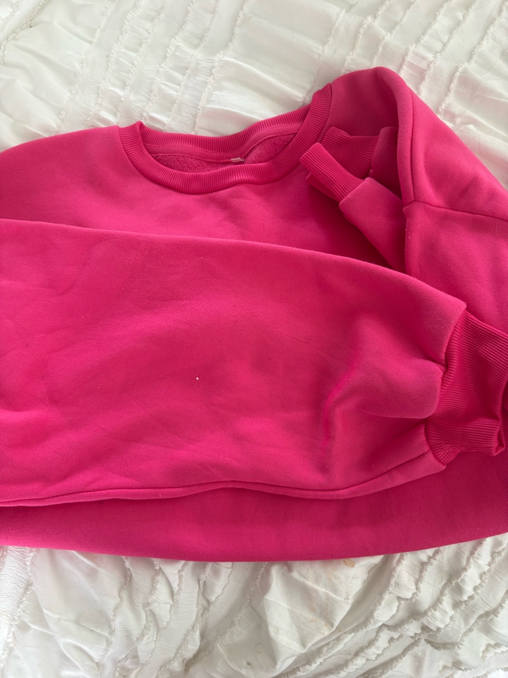 Hot Pink 'Los Angeles California' Graphic Sweatshirt - Picture 4 of 5